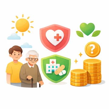 질병보험 보험료 산정 기준과 연령 보장 범위 설명18