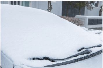 자동차 눈 제거 용품 방법