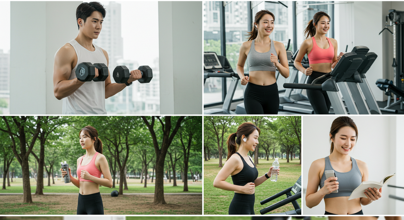 유산소 근력운동 효과적인 다이어트