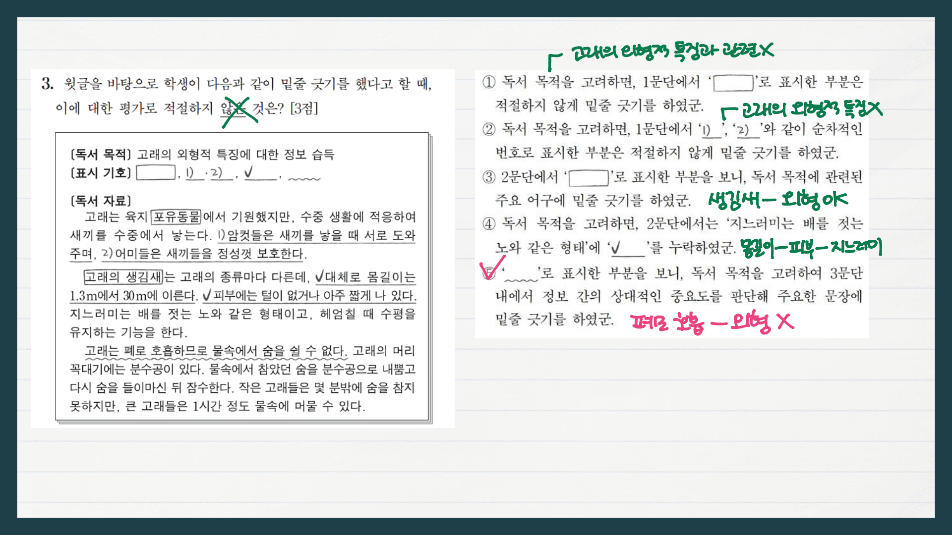 2025 수능 국어 독서 문제 해설