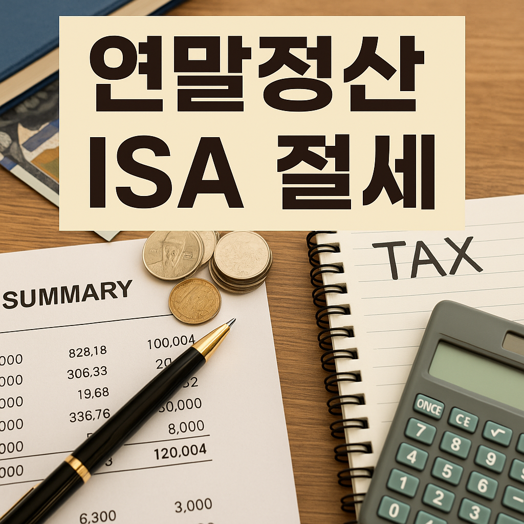 ISA 계좌로 연말정산 세금 아끼는 법 2025 최신 가이드
