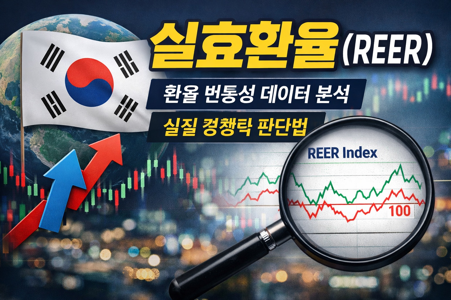 실효환율(REER)로 환율 변동성 이해하기