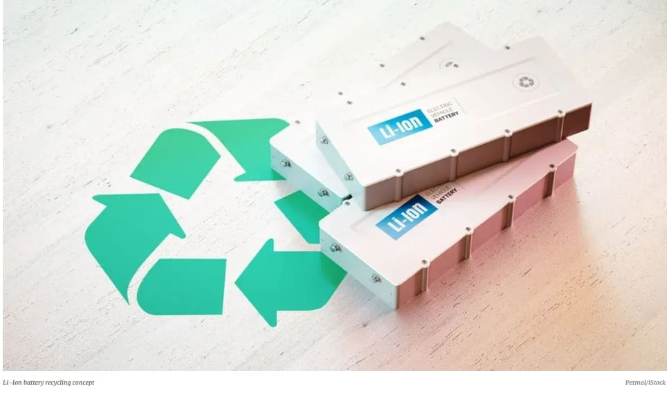 엄청난 양의 배터리 폐기물량... 98% 이상 회수 금속 재활용 기술 개발 This method recycles 98% of metals from batteries in 20 mins