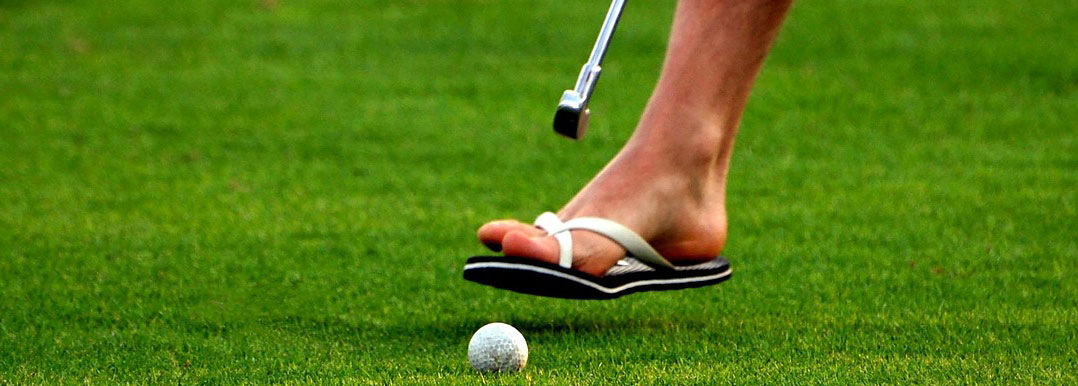 골프,발,공