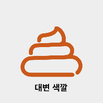대변색깔사진