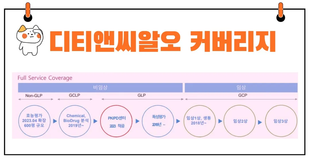 디티앤씨알오 사업영역