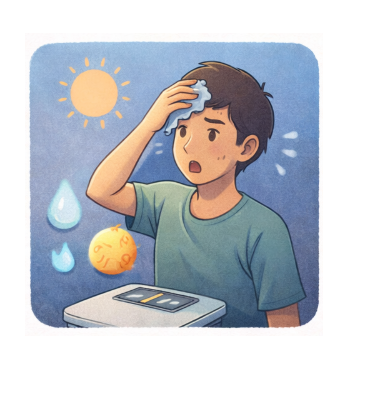 여름에 땀이 많이 나도 살이 잘 안 빠지는 이유