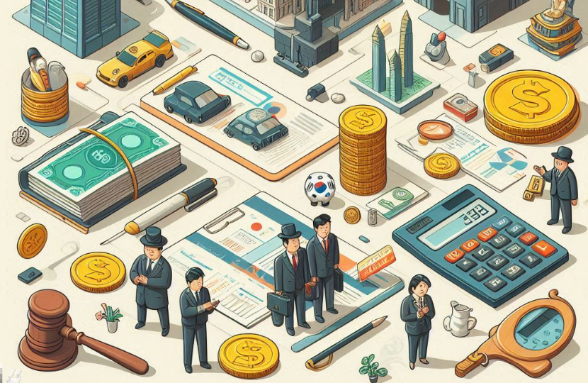 대한민국 세금관련 이미지