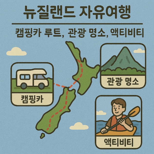 뉴질랜드 자유여행 사진