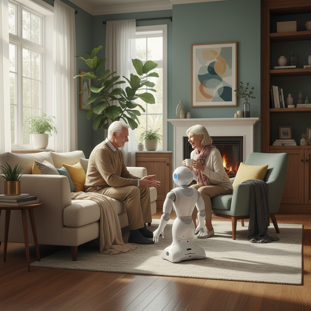 시니어와 AI 돌봄케어