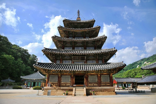 속리산 법주사 사진