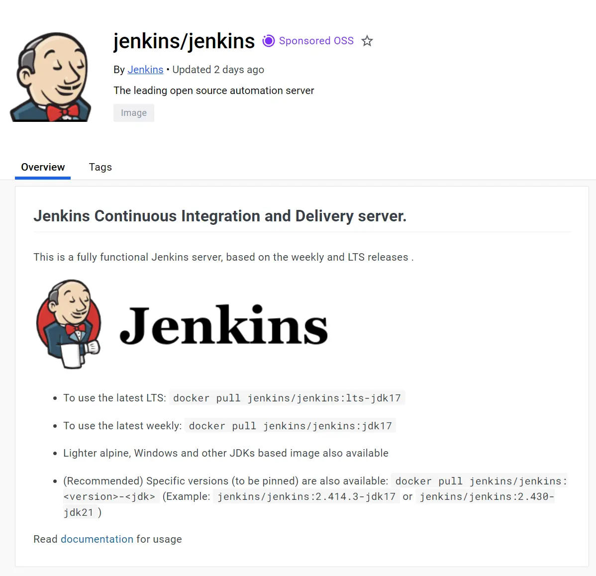 Dockehub Jenkins설명