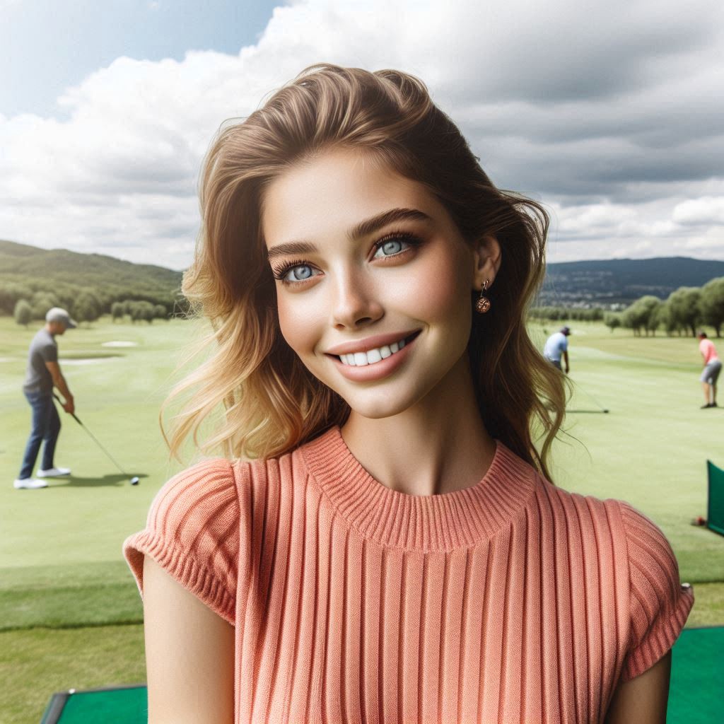 실외골프연습장 배경