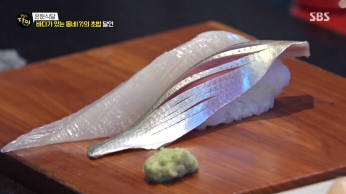 광어지느러미