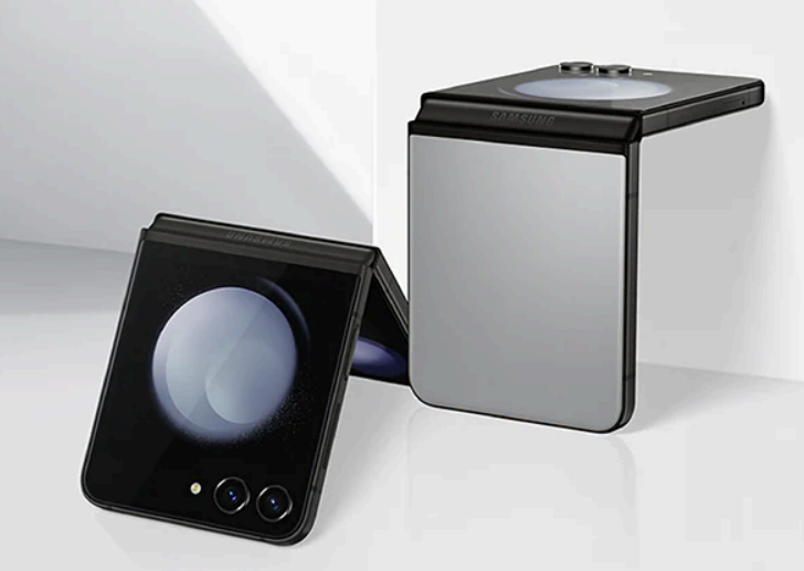 z플립 5 삼성닷컴 전용 색상 그레이 색상 사진