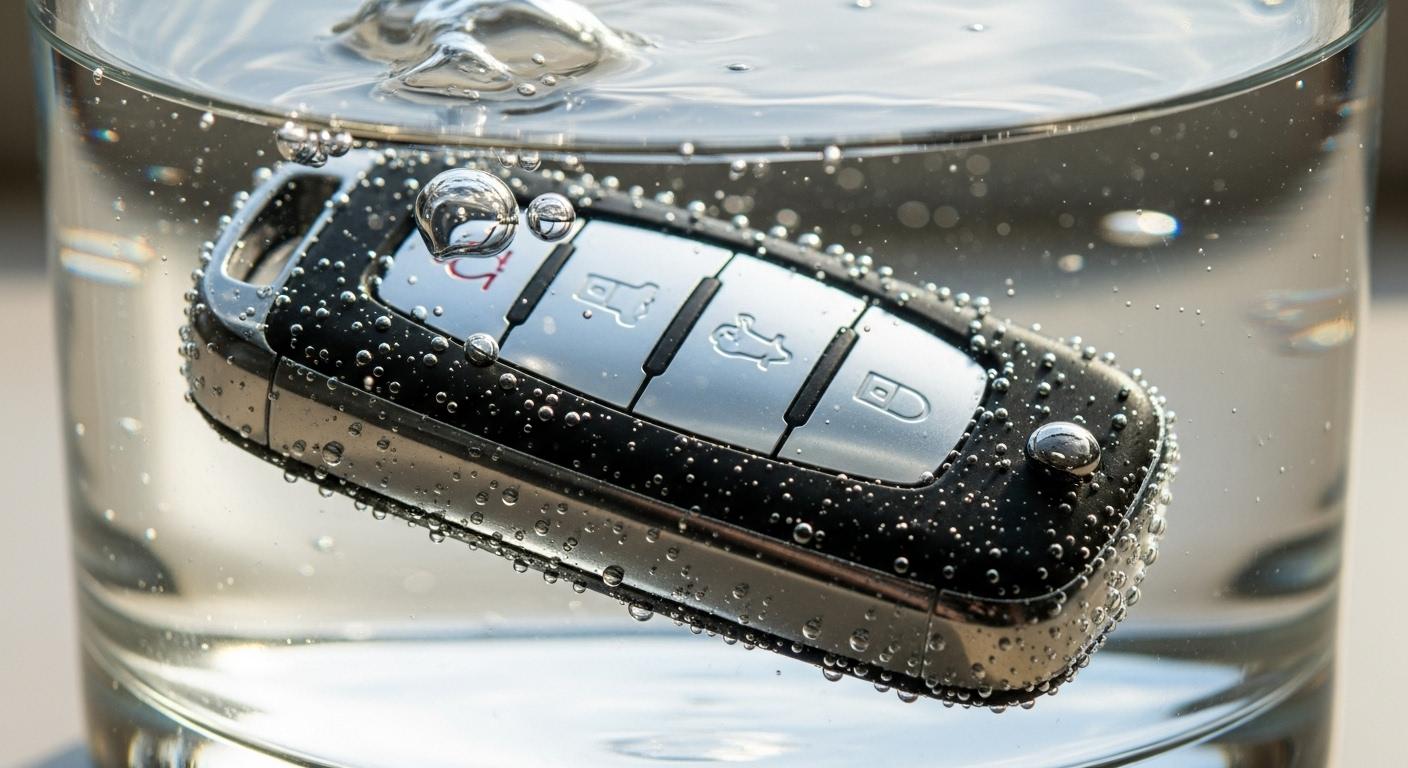 자동차 스마트키 물에 빠졌을때