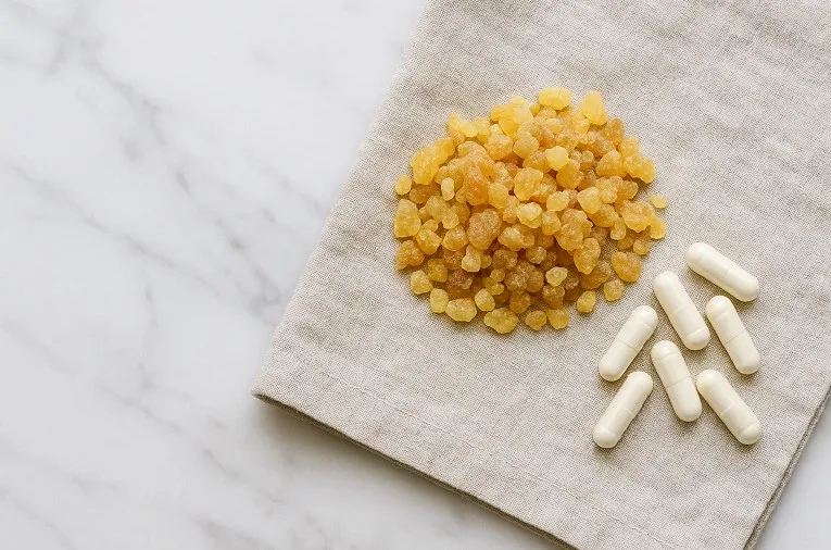 보스웰리아와 캡슐