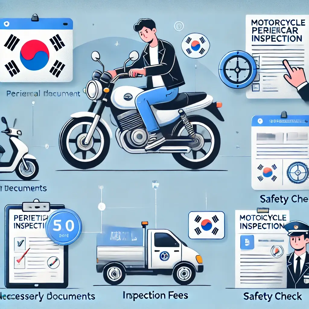 이륜차 정기검사 조회 및 비용