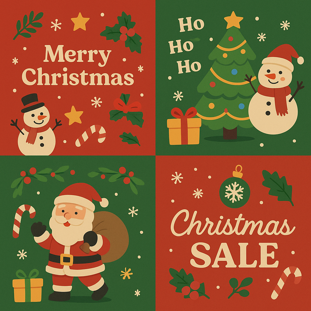 크리스마스 이미지 일러스트