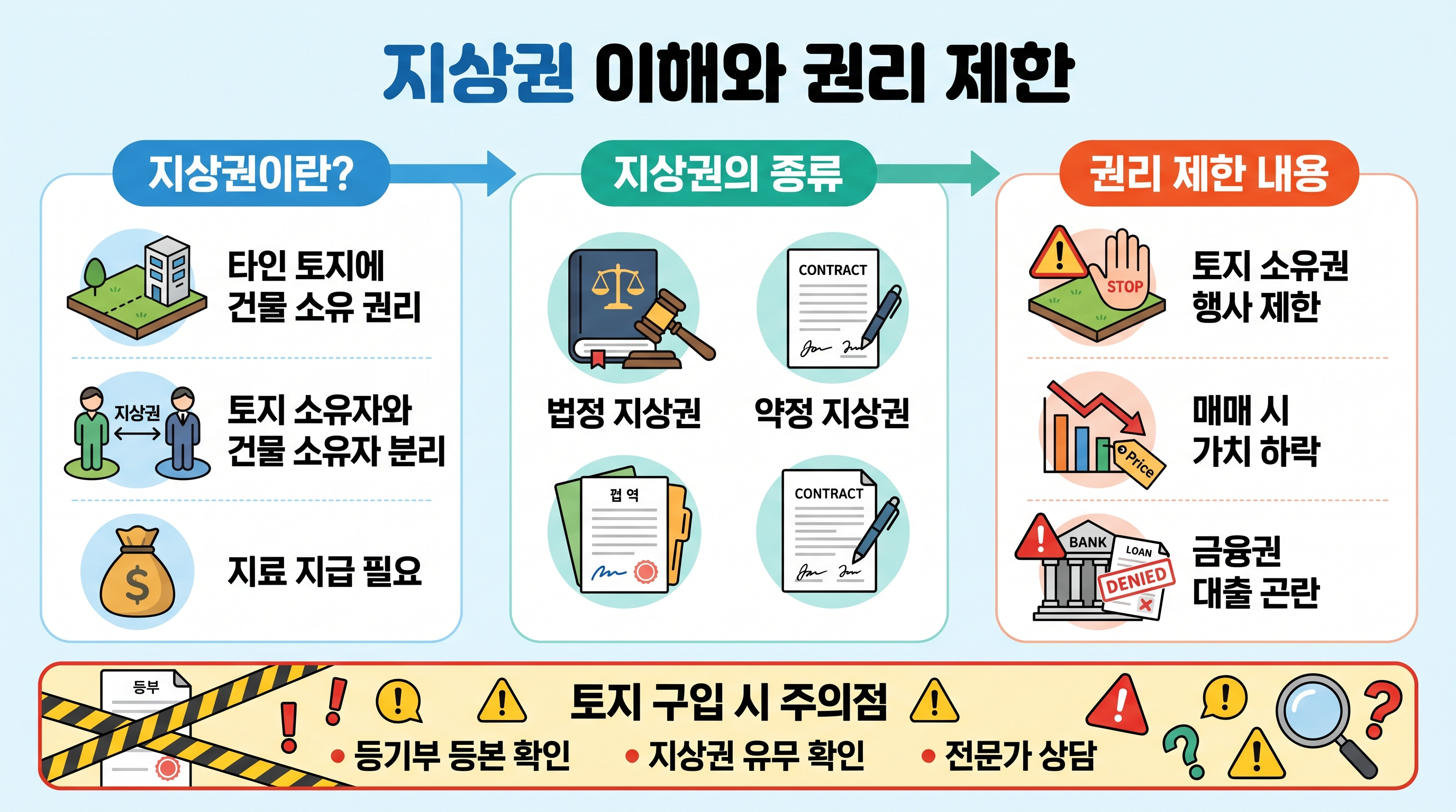 지상권 이해와 권리제한 내용
