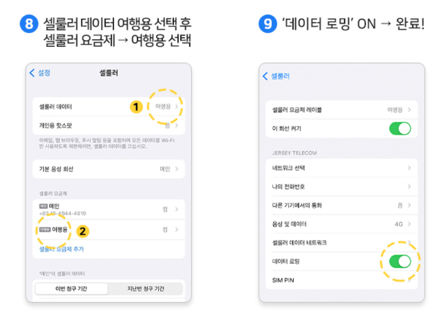 일본 여행 유심&#44; 이심(esim)&#44;구매 방법&#44; 사용 방법 완벽 정리!