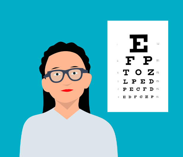 시력검사 사진