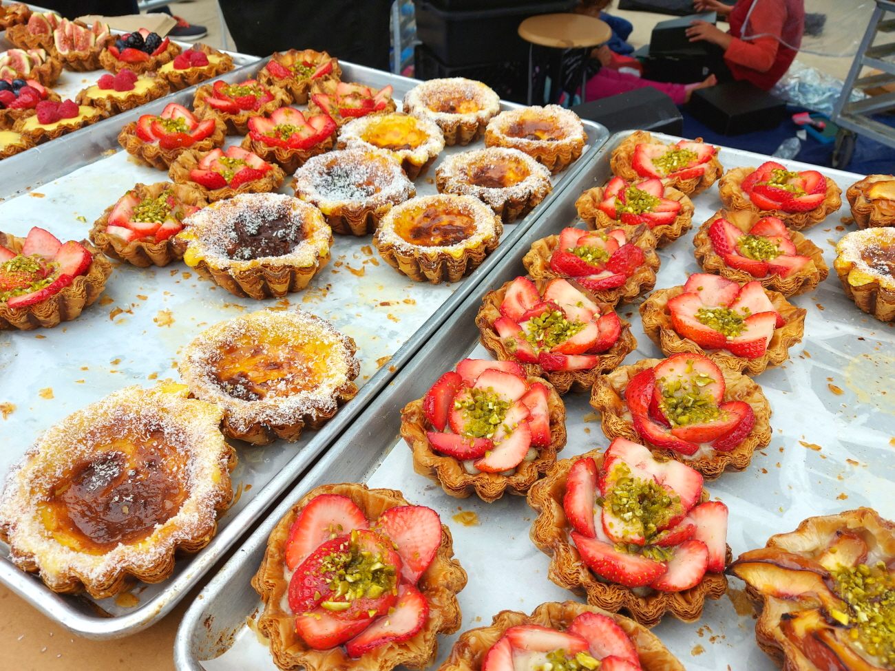 Smorgasburg 음식들