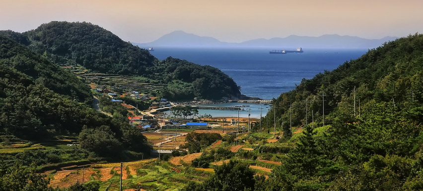 대한민국 남해 다랭이마을