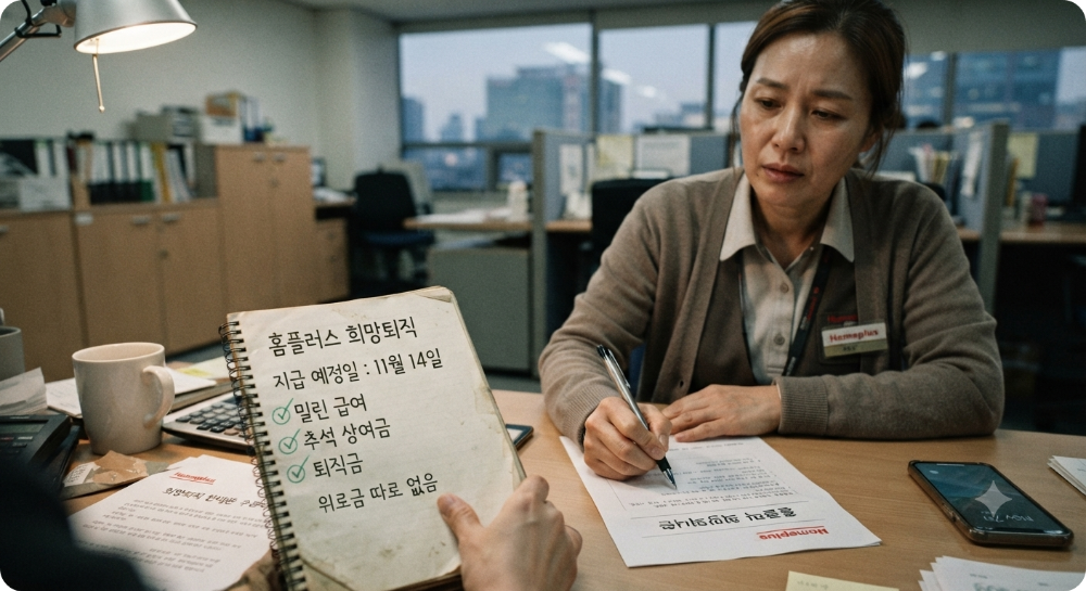 홈플러스 희망퇴직 이미지
