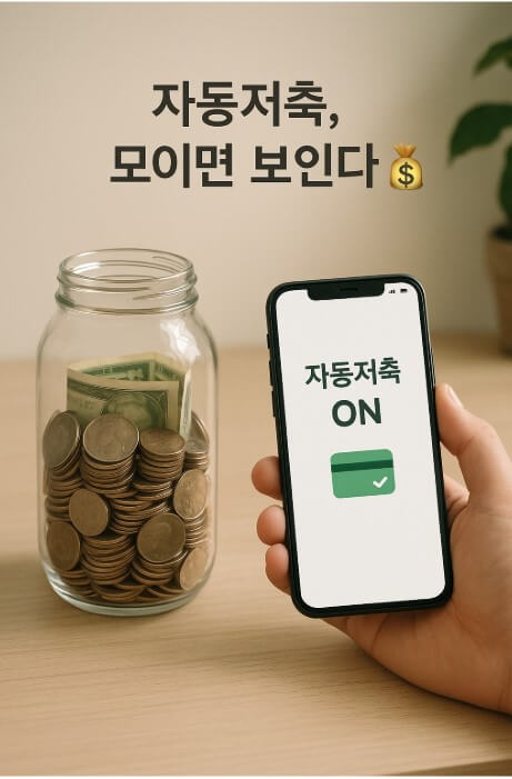 자동저축 기능 써봤더니 돈이 모인다