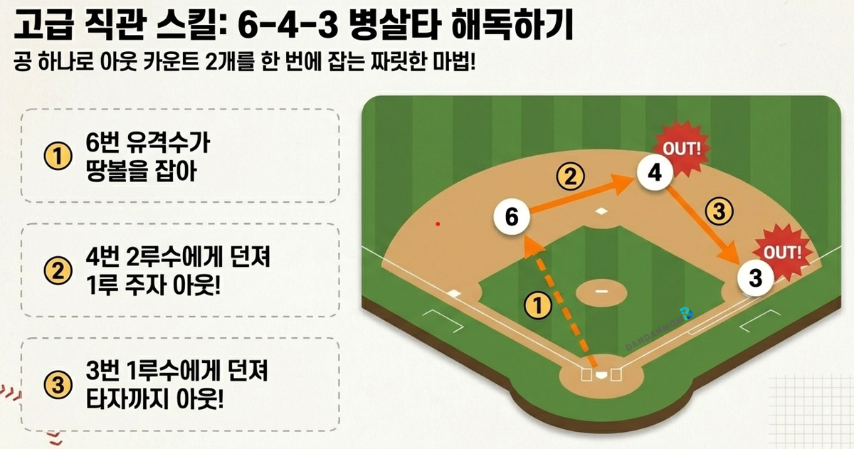 6-4-3 병살타 플레이