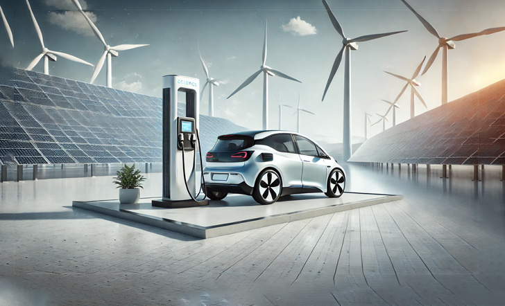 전기차 충전이미지