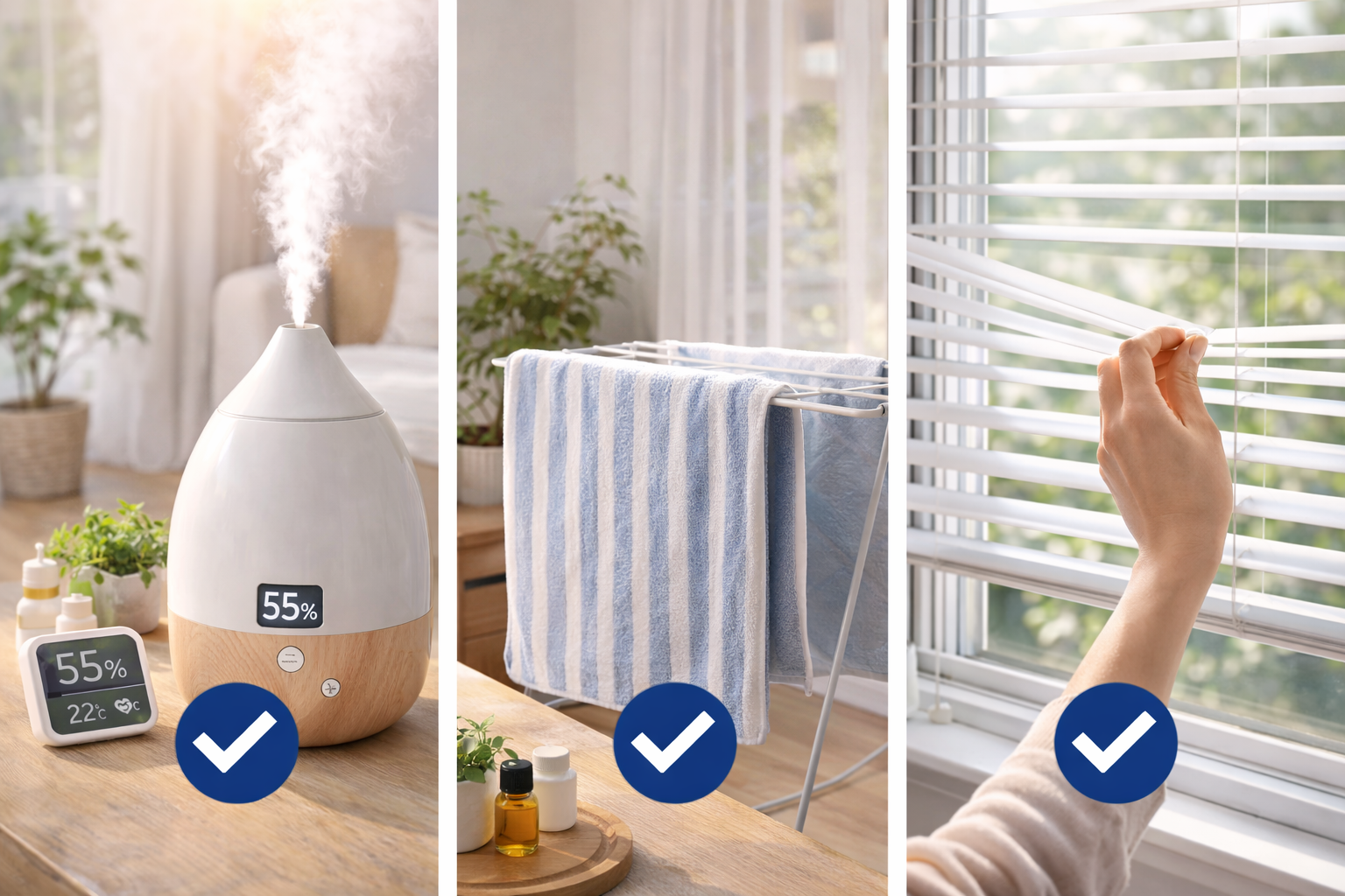 실내습도 관리 방법 관련 사진