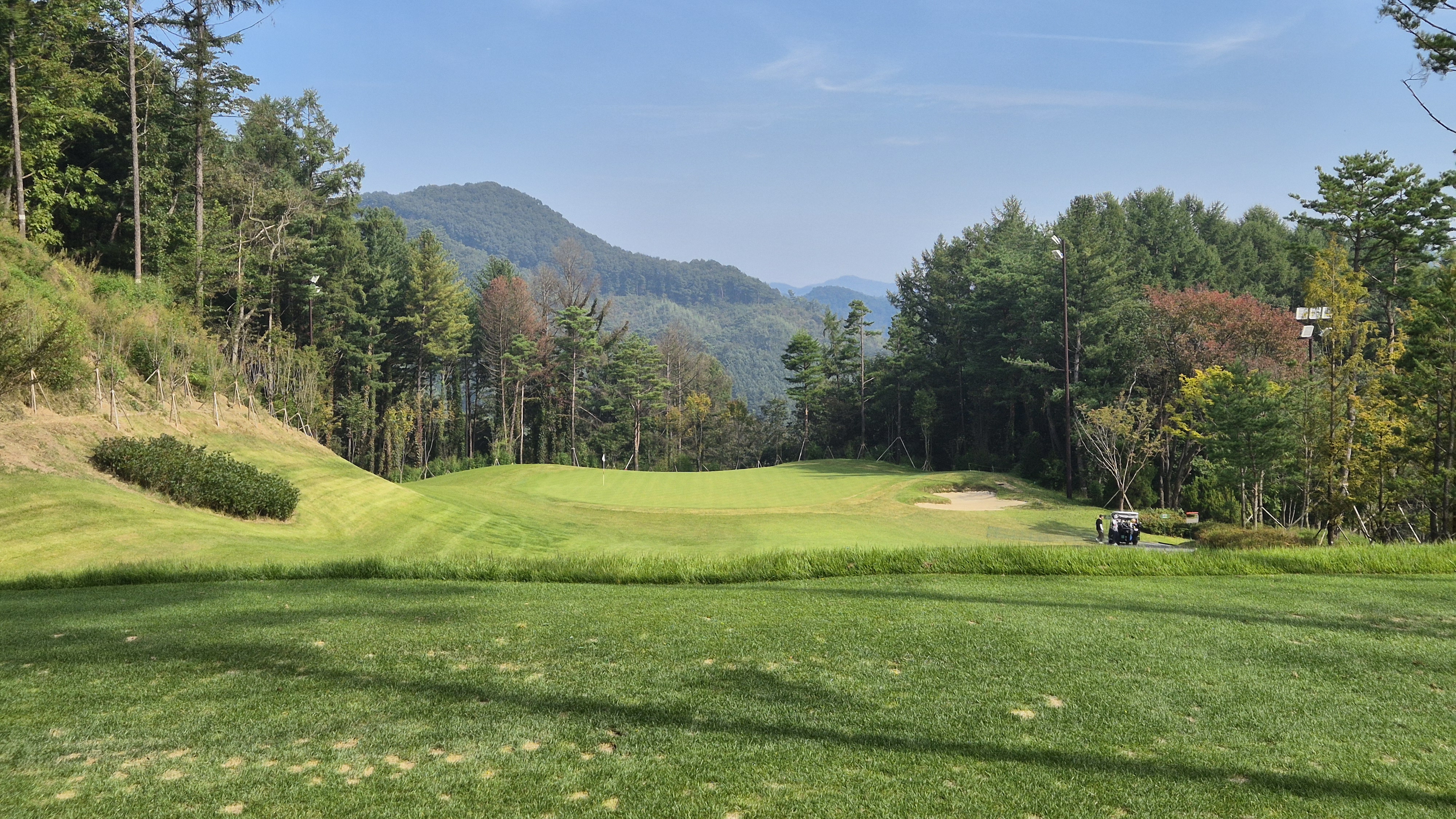 오로라cc 코스 사진 및 공략 정보