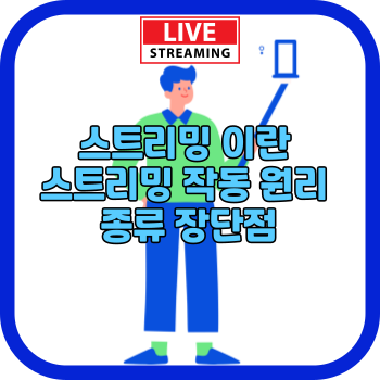 스트리밍 이란 스트리밍 작동 원리 종류 장단점