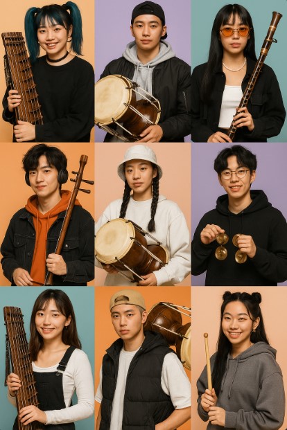 MZ세대 국악 관련 사진