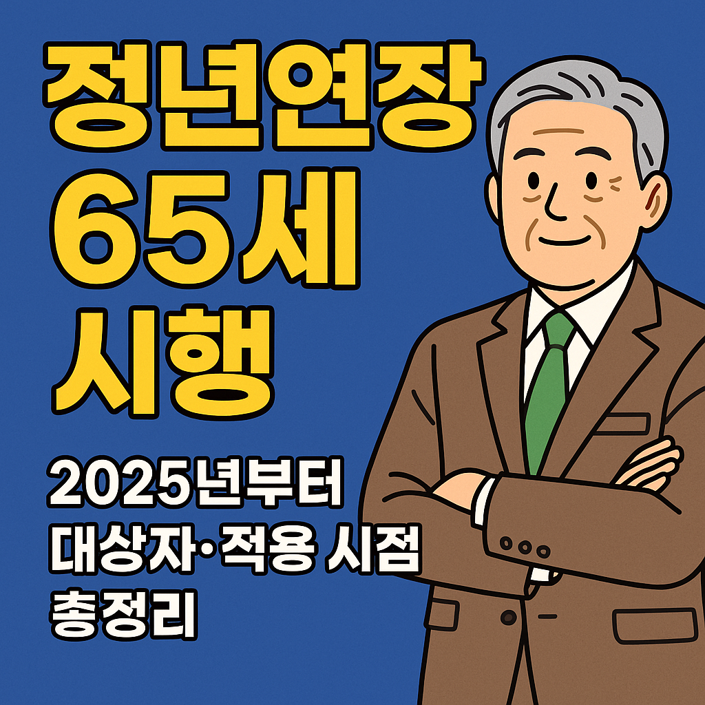 정년연장 65세 시행