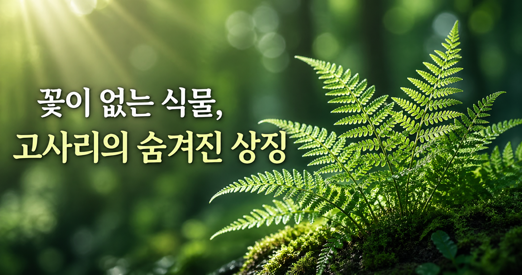 고사리의 숨겨진 상징
