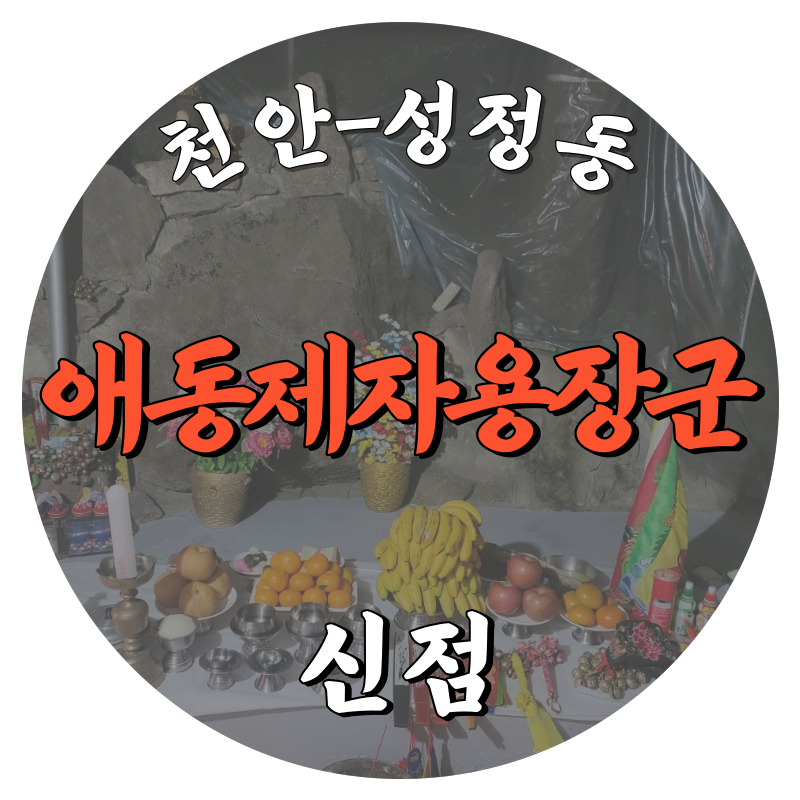 천안 성정동 애동제자 용장군 신점