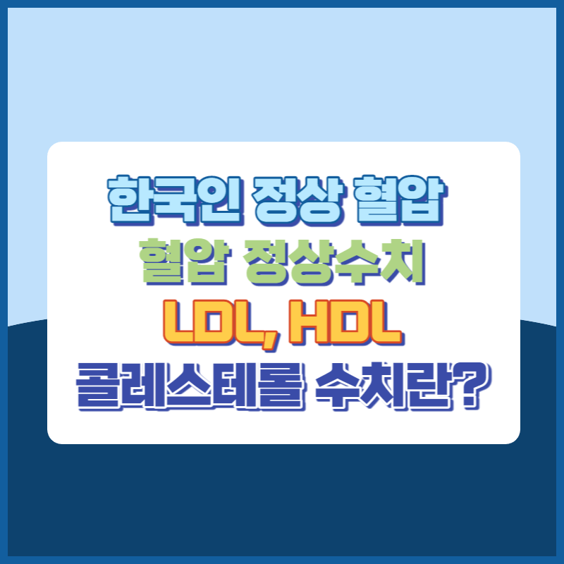 한국인정상혈압 혈압정상수치 썸네일이미지