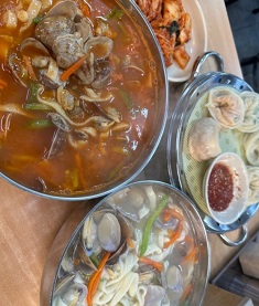 바지락칼국수