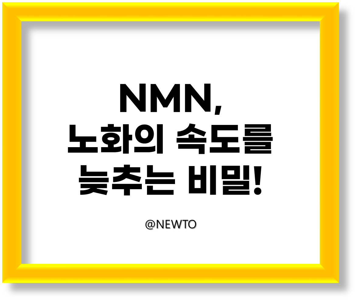 NMN, 노화속도를 늦추는 비밀! 효과와 복용법까지 완벽 가이드