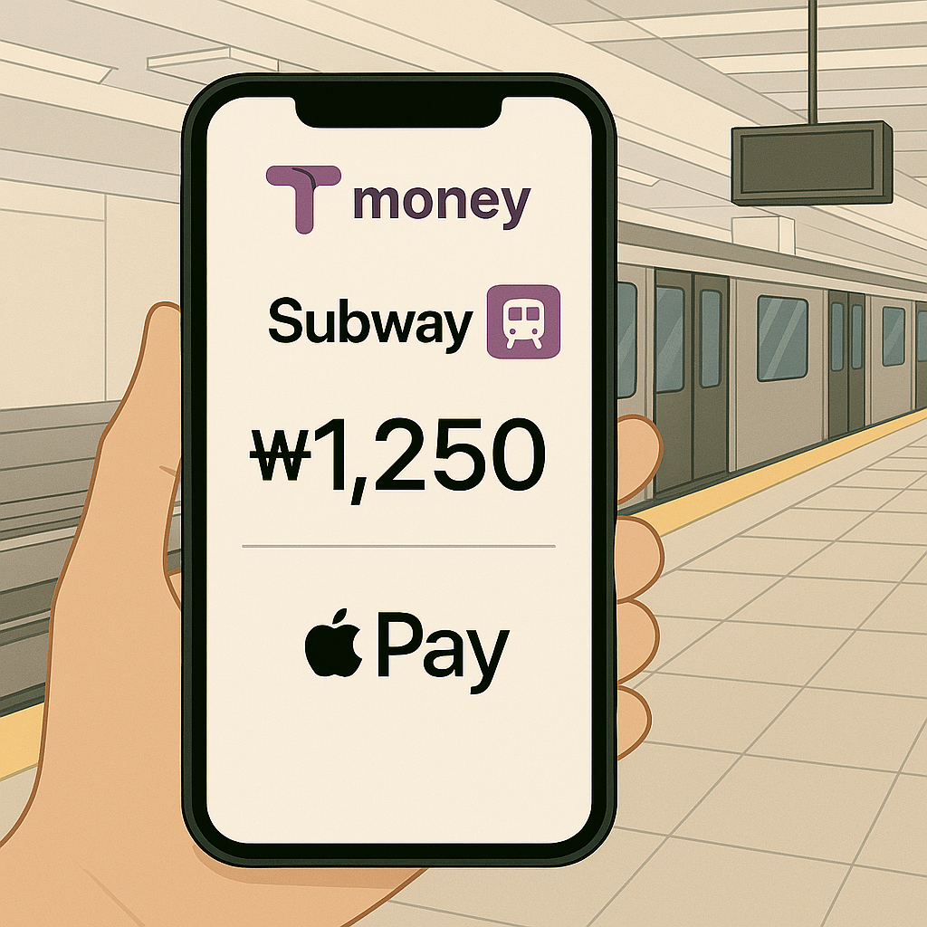 애플페이로 지하철도 뚝딱? 티머니 교통카드가 아이폰에 뜬다!