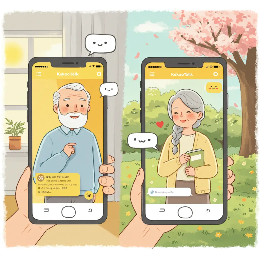 어르신 카카오톡 사용법 총정리 글자 키우기·사진 보내기·영상통화 쉽게 배우기