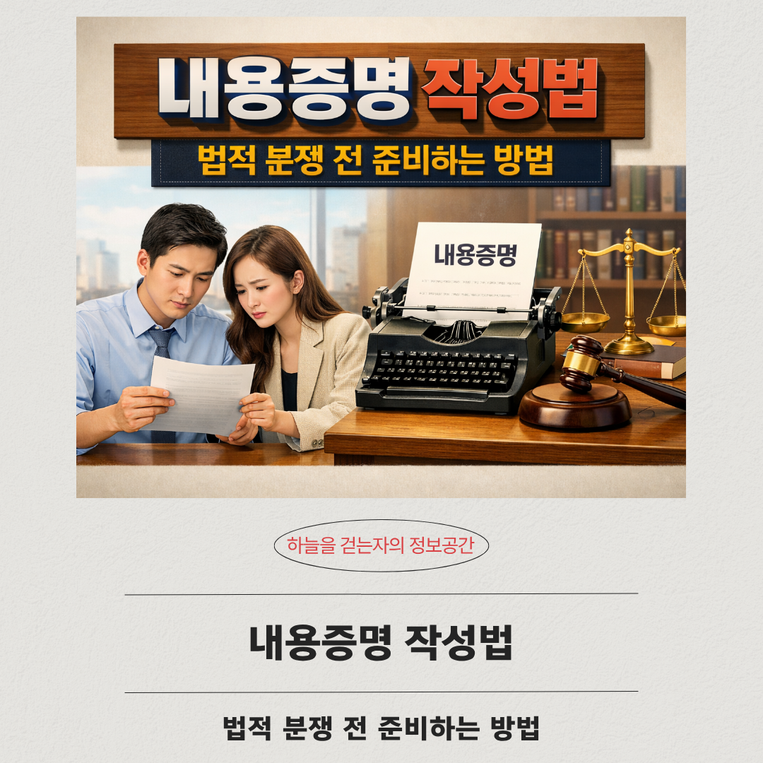 내용증명 작성법, 법적 분쟁 전 준비하는 방법