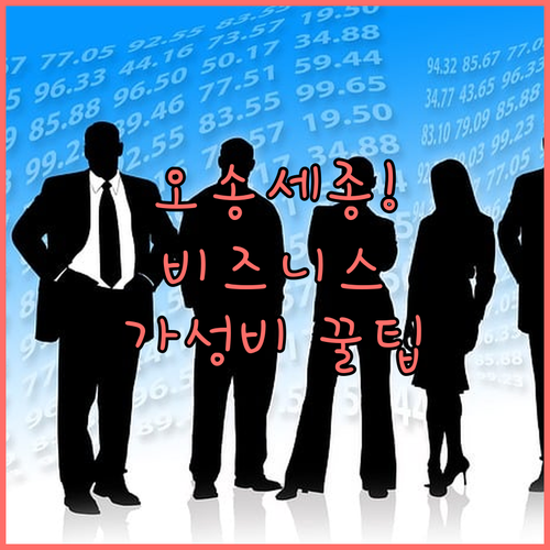 오송 세종 숙소 비즈니스 가성비 조식..