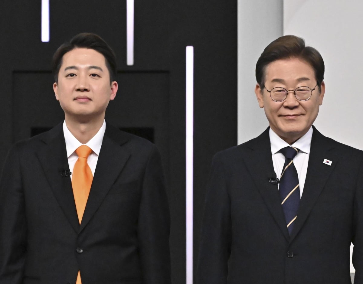 호텔경제학 논란, 대선 토론 현장 이미지