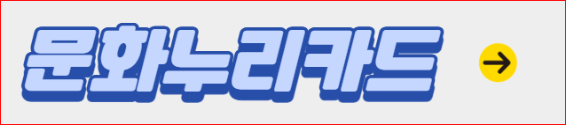 2024 문화누리카드 사용처 및 신청방법 (잔액조회방법)