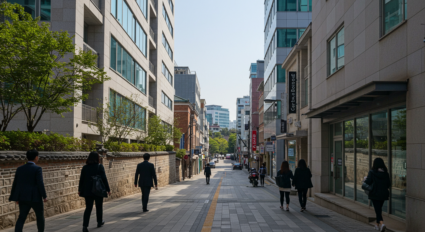 역사의 흔적과 현대의 활력이 공존하는 도심 속 명당