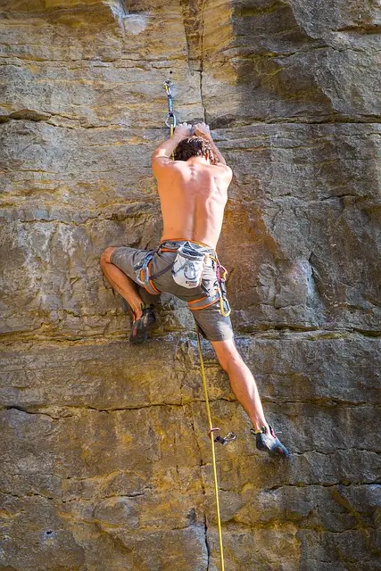 sport climbing